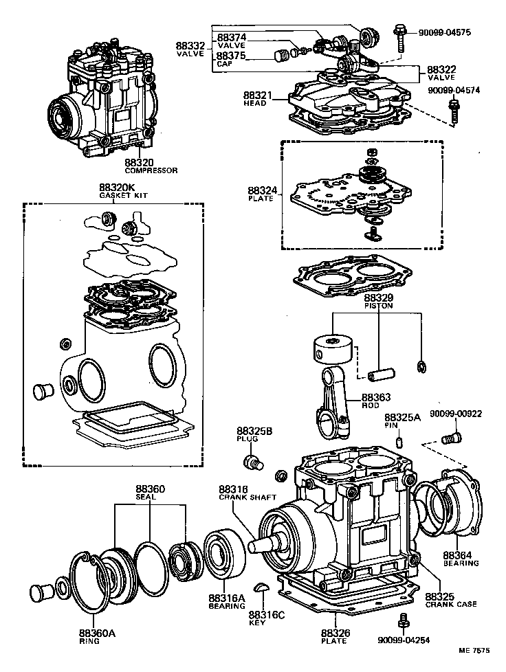 88306-20040 PLATE SUB-ASSY, VALVE product image