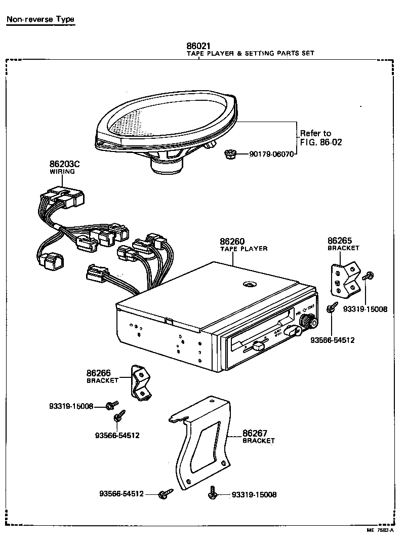 86120-20200 RECEIVER ASSY, RADIO product image