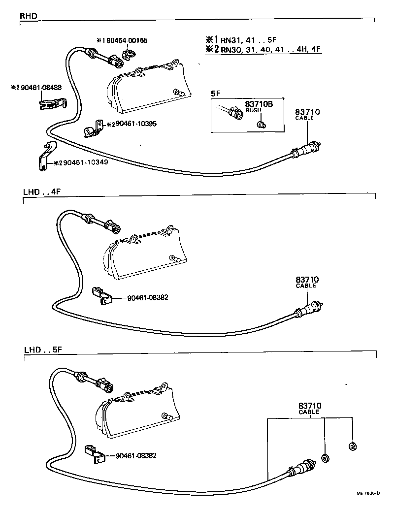 83110-89132 SPEEDOMETER ASSY product image