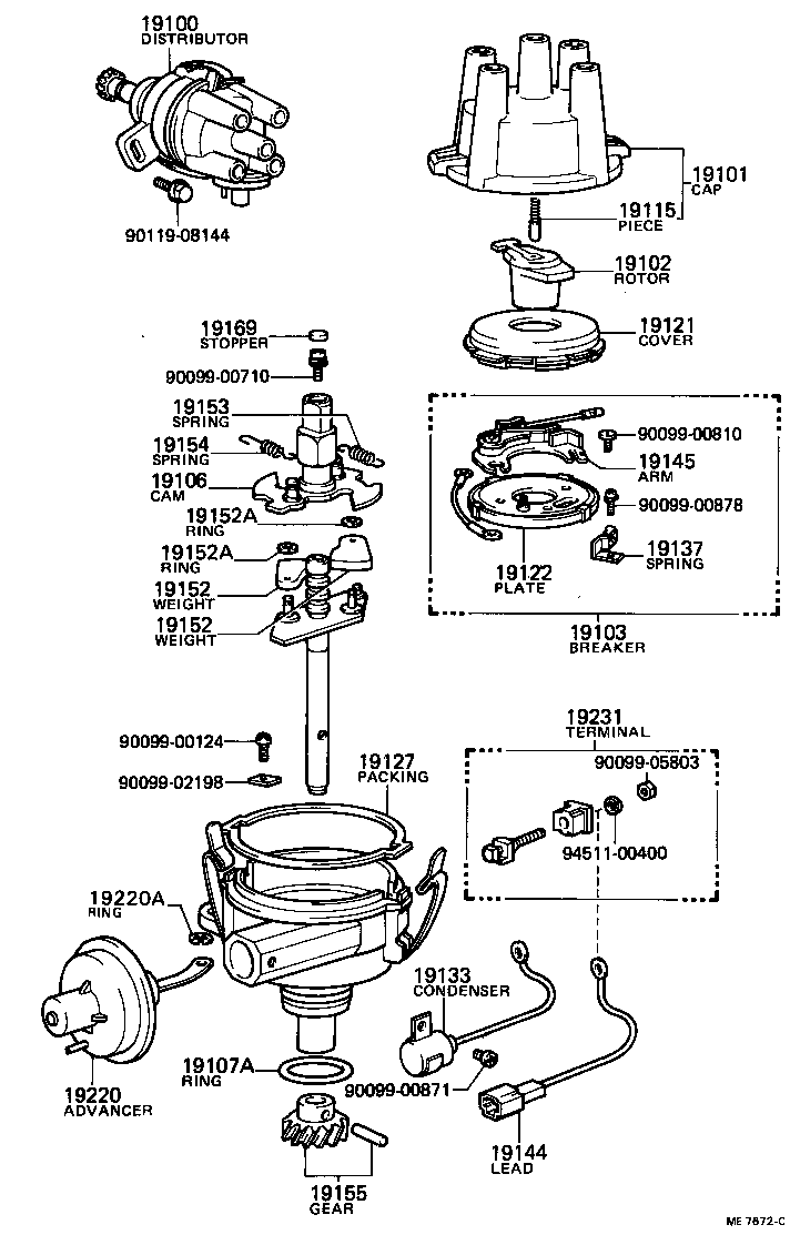 96710-04030 RING, O, DISTRIBUTOR HOUSING product image