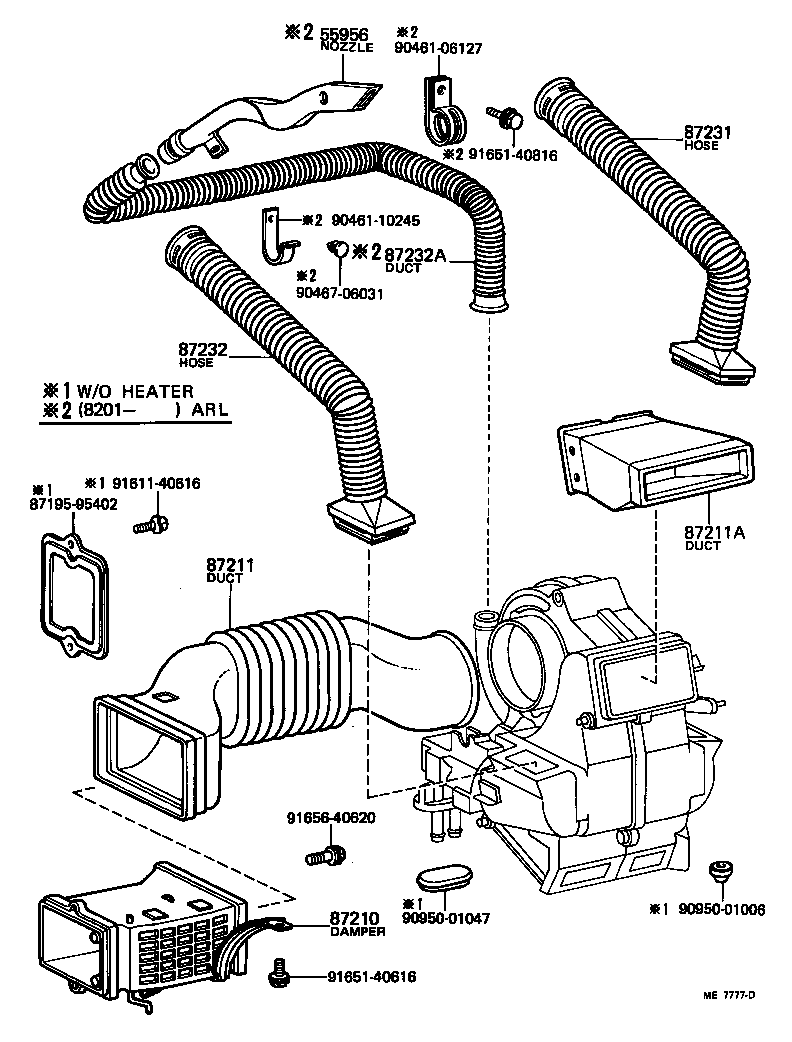 55910-95014 CONTROL ASSY, HEATER OR BOOST VENTILATOR product image
