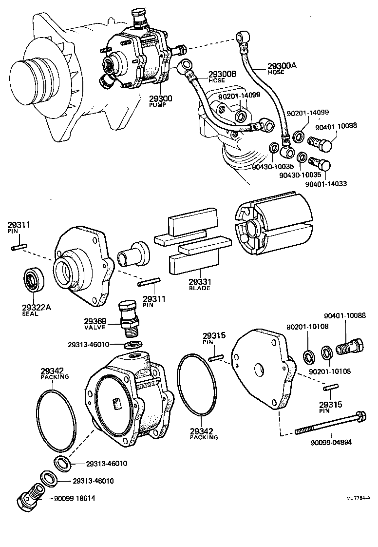 29300-56030 PUMP ASSY, VACUUM product image