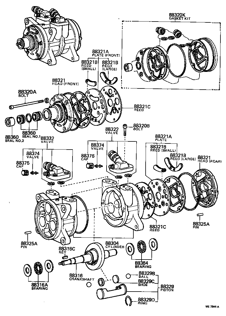 88305-12040 PLATE SUB-ASSY, VALVE product image