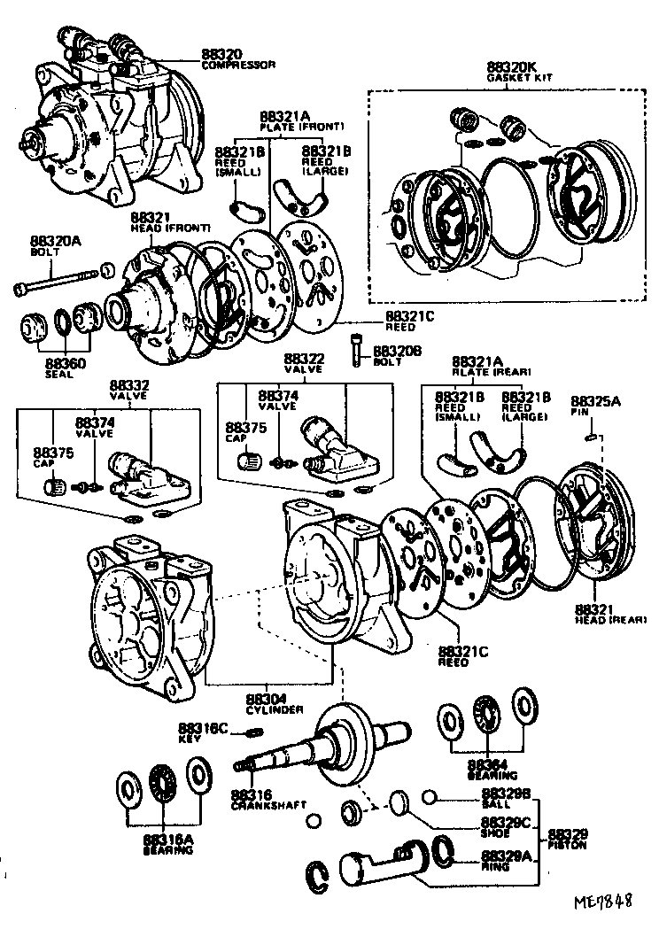 88305-20040 PLATE SUB-ASSY, VALVE product image