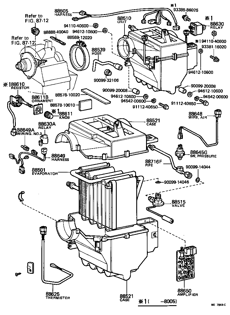 88515-10030 VALVE, COOLER EXPANSION product image