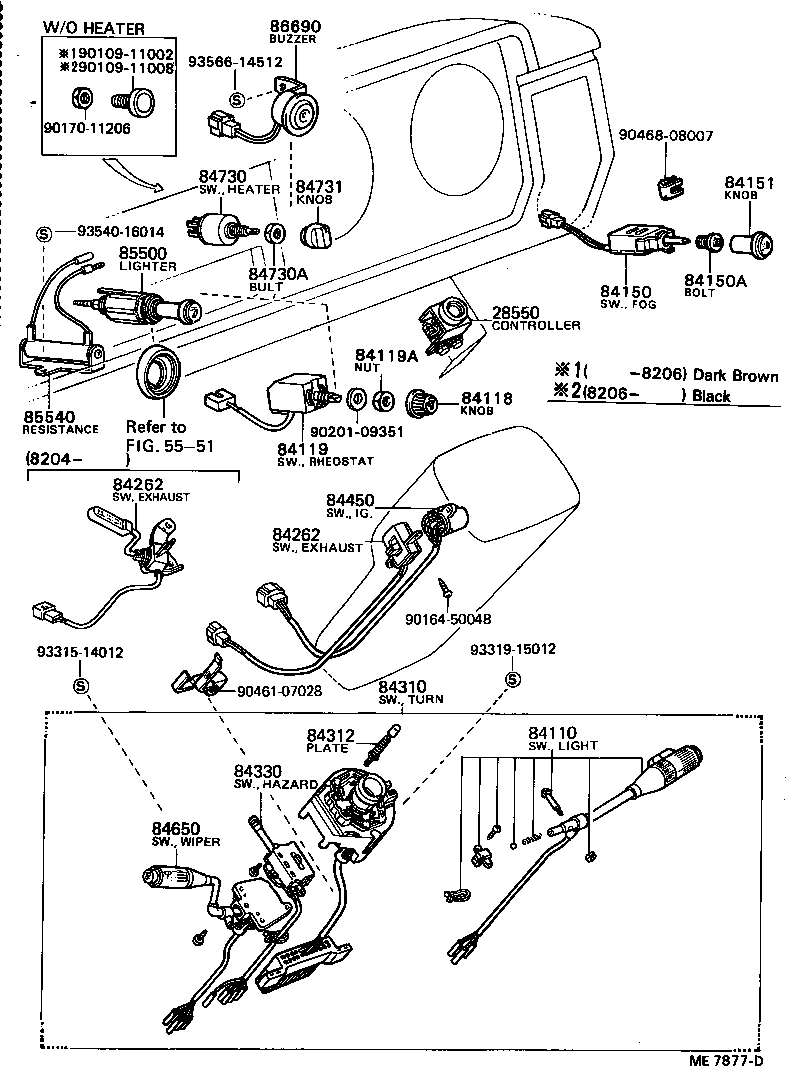 83320-59016 GAGE ASSY, FUEL SENDER product image