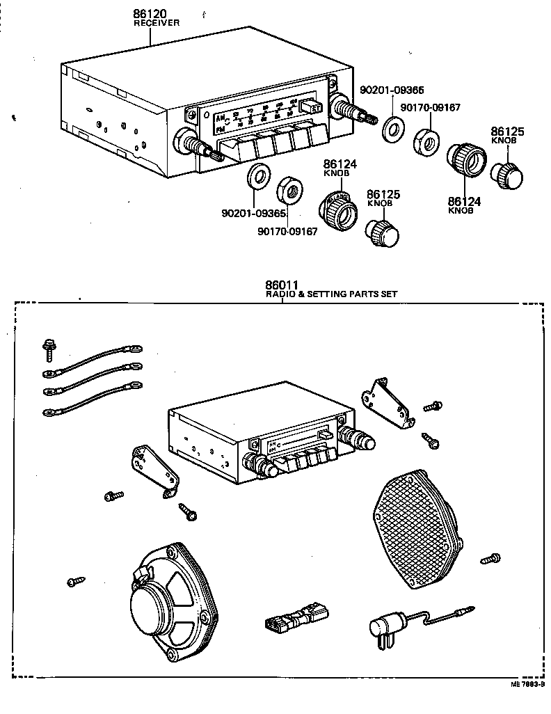 86101-12090 CORD SUB-ASSY, ANTENNA, NO.1 product image