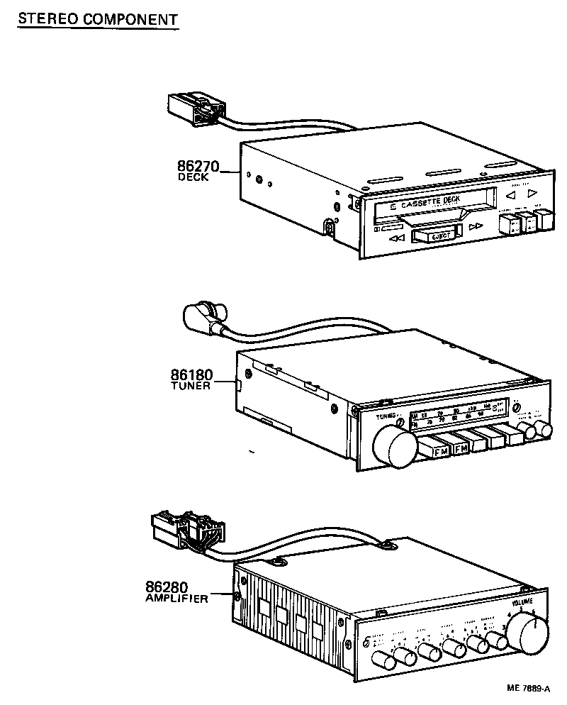 86101-12090 CORD SUB-ASSY, ANTENNA, NO.1 product image