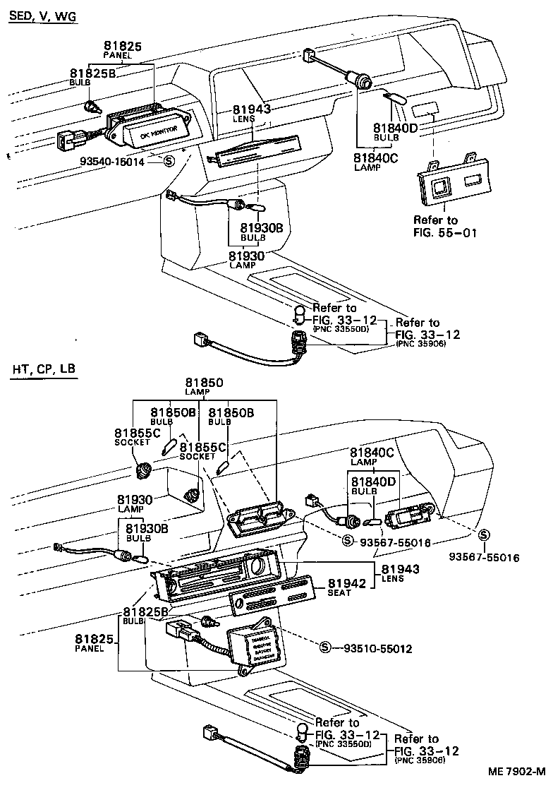 81943-12180 LENS, HEATER CONTROL INDICATOR product image