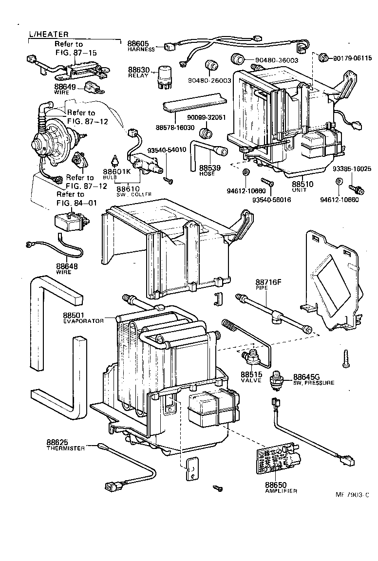 88607-14020 BULB(FOR COOLER SWITCH) product image