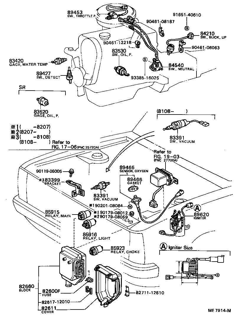 88620-12010 THERMO SWITCH ASSY product image