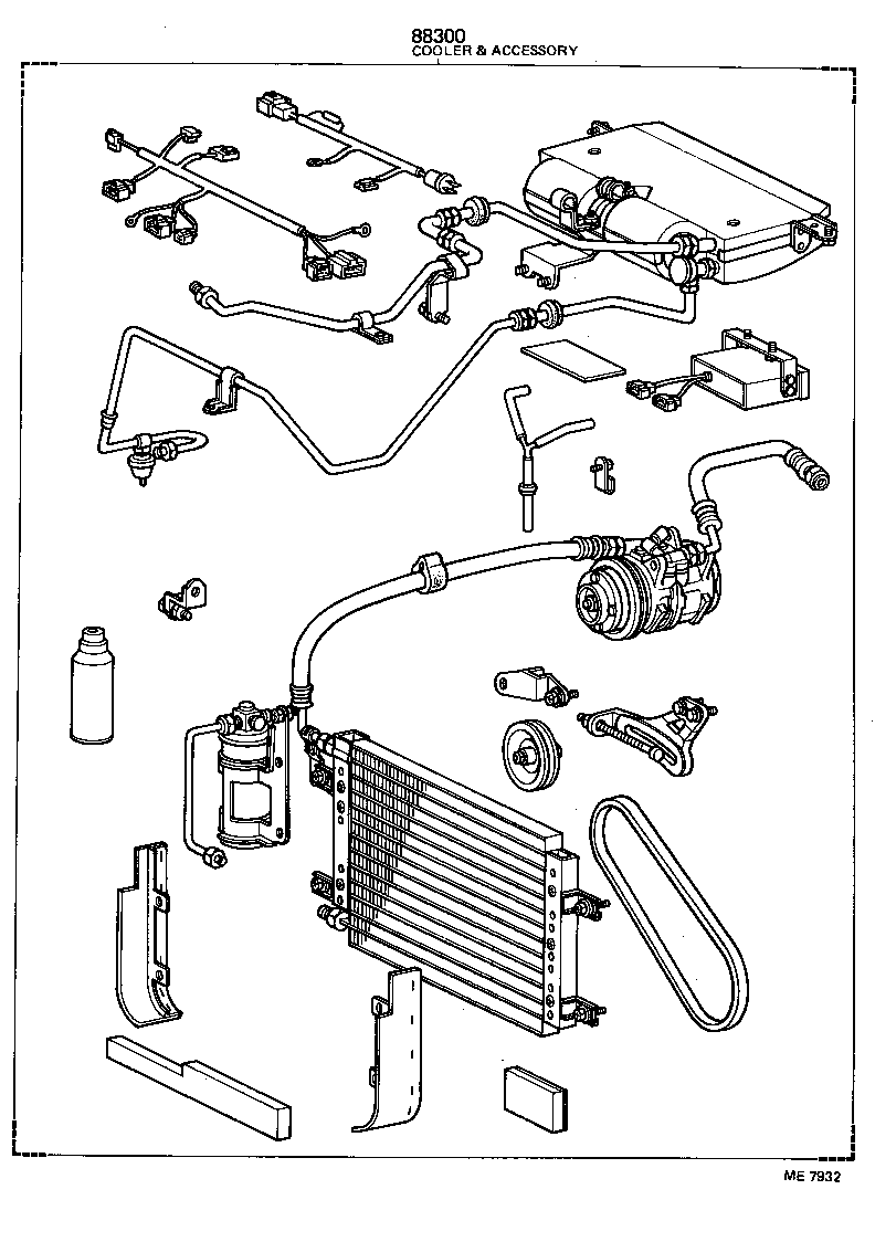 88300-60010 COOLER & ACCESSORY ASSY product image