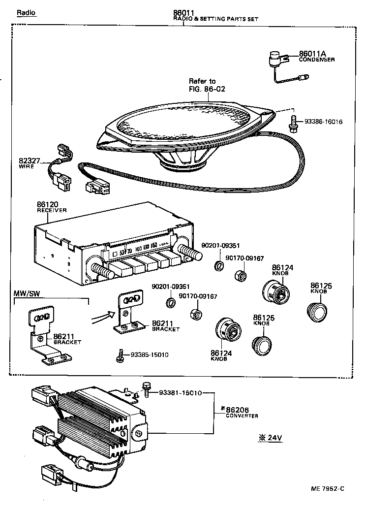 82311-95400 WIRE, TO RADIO INSTRATION product image