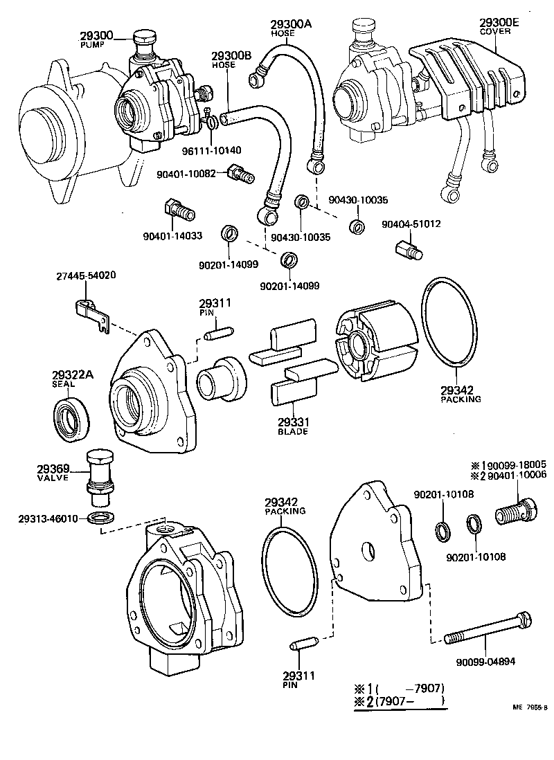 29300-54020 PUMP ASSY, VACUUM product image