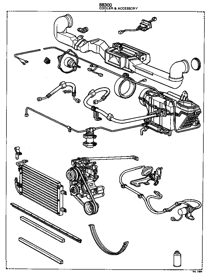 88300-95128 COOLER & ACCESSORY ASSY product image
