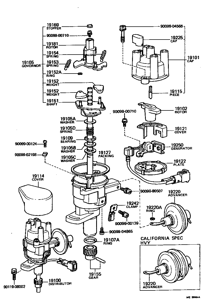 19250-38260 GENERATOR ASSY, SIGNAL product image
