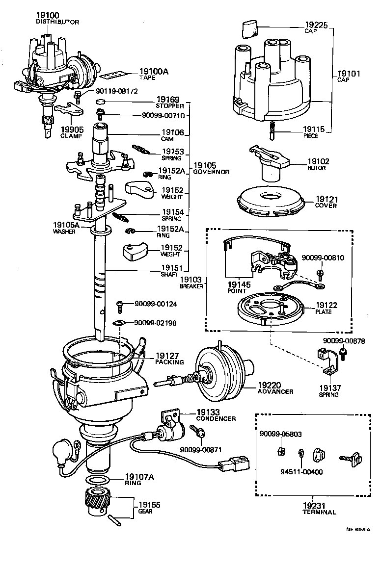 19250-13150 GENERATOR ASSY, SIGNAL product image