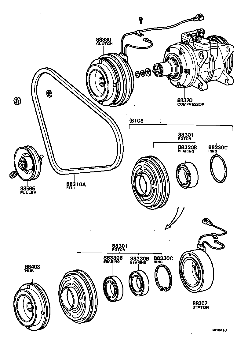 88320-12181 COMPRESSOR ASSY, COOLER product image