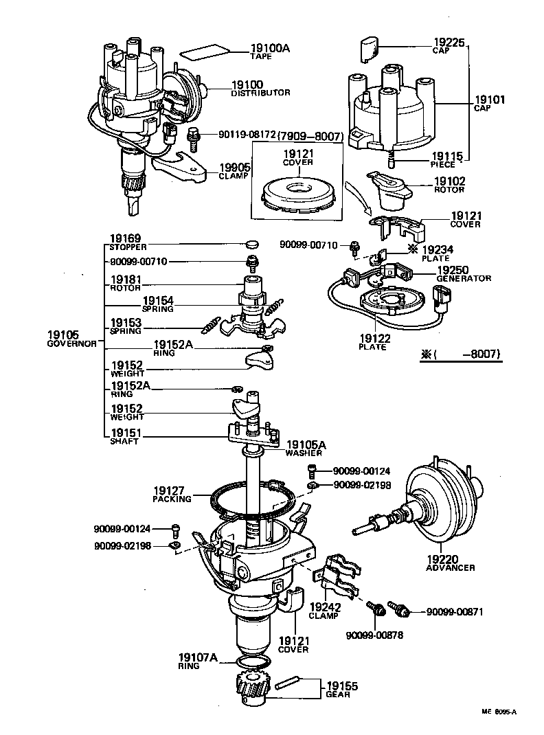 19250-44230 GENERATOR ASSY, SIGNAL product image