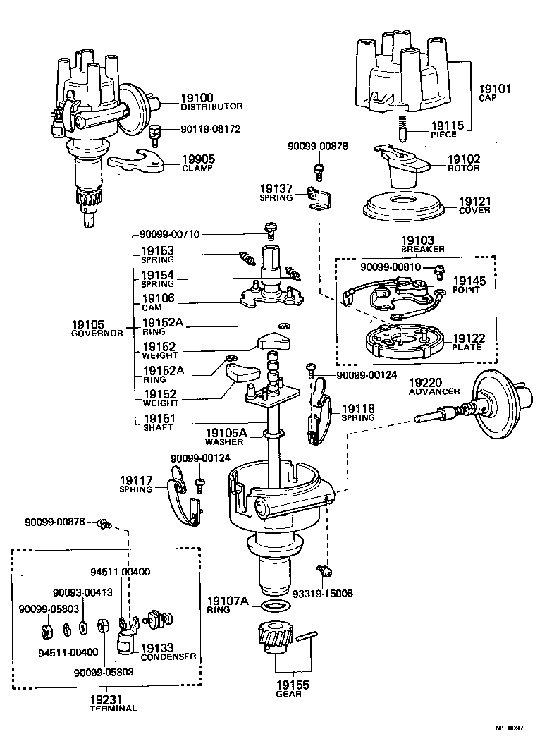 19109-45060 BEARING, THRUST product image