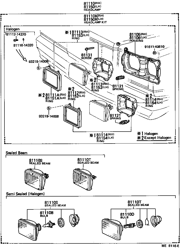 81150-39655 HEADLAMP ASSY, LH product image
