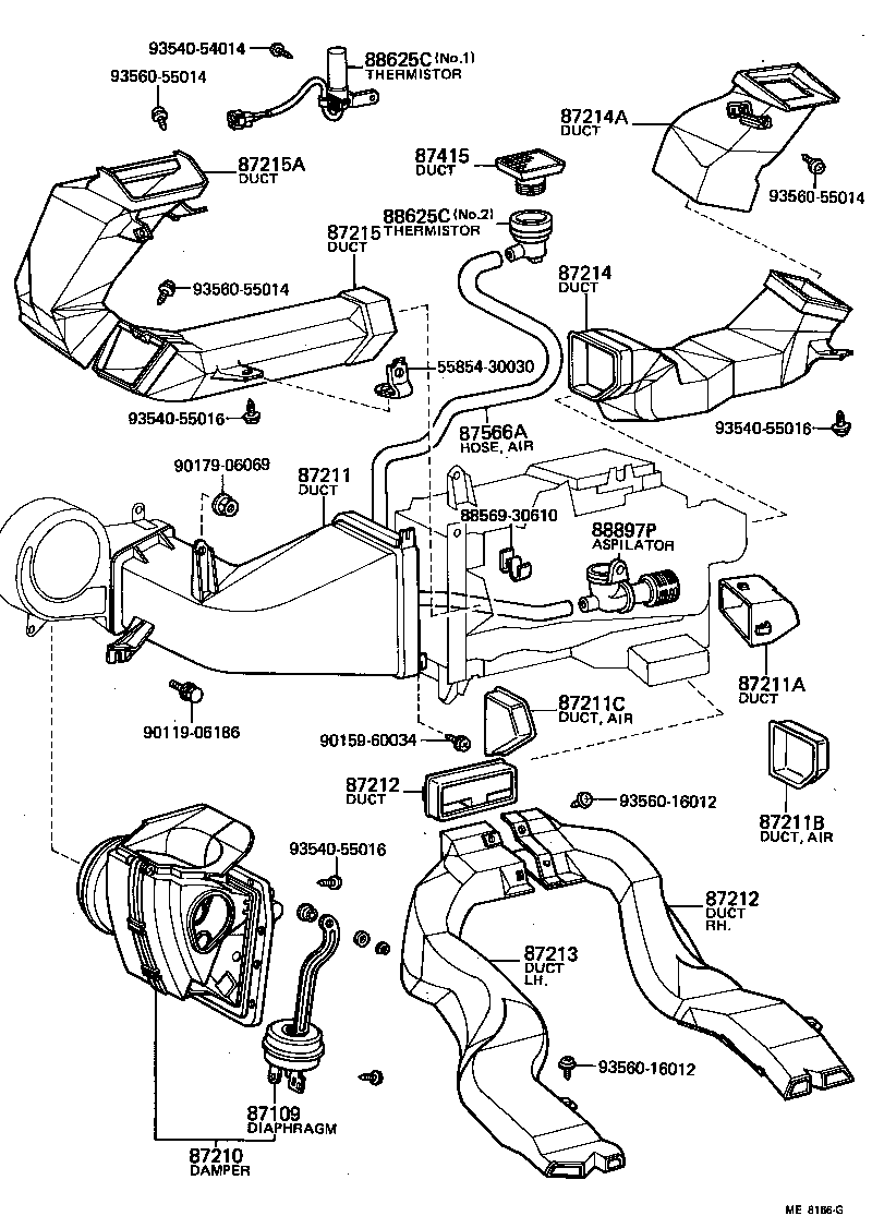 55907-30100 CABLE SUB-ASSY, TEMPERATURE DAMPER CONTROL product image