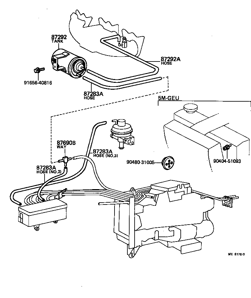88690-30440 VALVE, MAGNET (FOR IDLE UP DEVICE) product image
