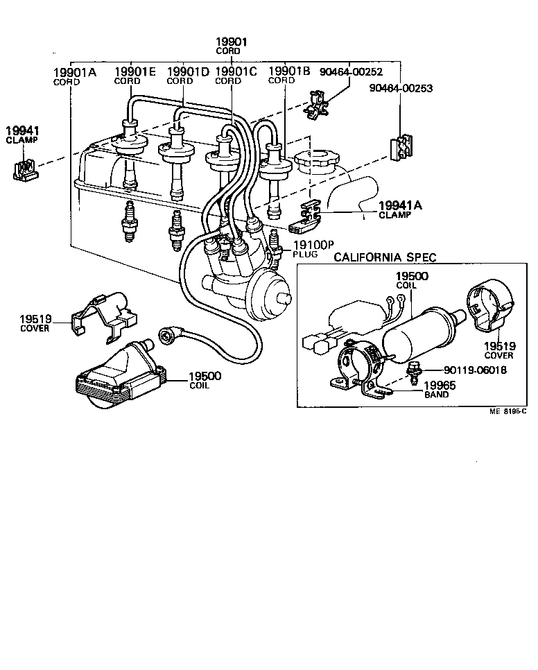 90464-00217 CLAMP(FOR RESISTIVE CORD) product image