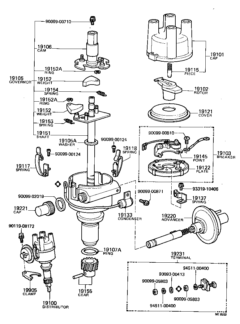 19109-45060 BEARING, THRUST product image