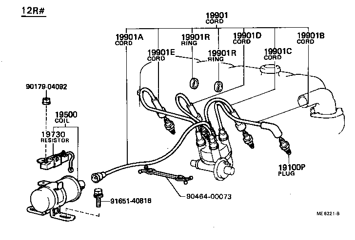 90919-01100 PLUG, SPARK product image