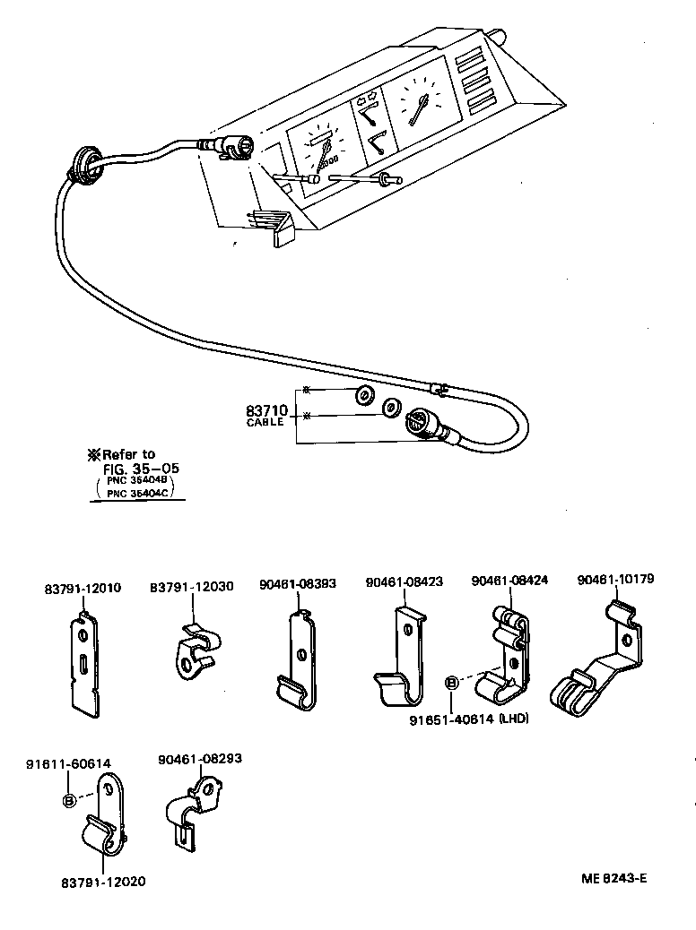 90412-04029 UNION OR WAY, ED MONITOR GAGE product image