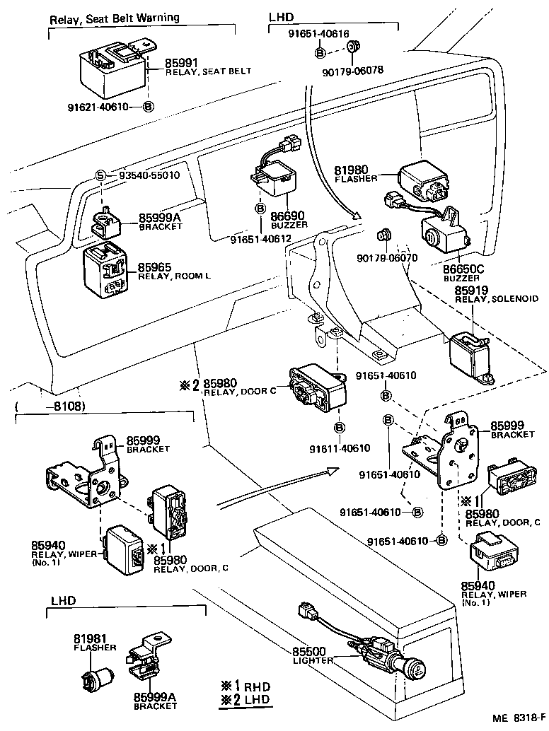 28621-54010 RESISTOR, GLOW PLUG product image