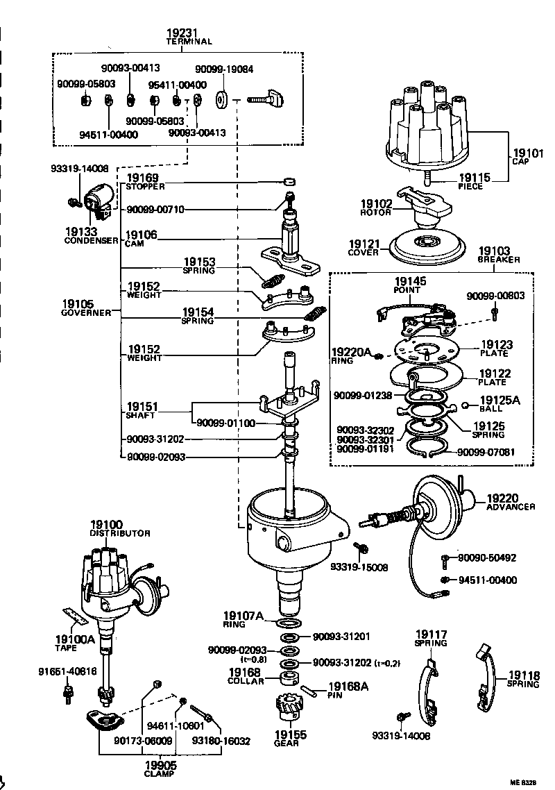 19250-44230 GENERATOR ASSY, SIGNAL product image