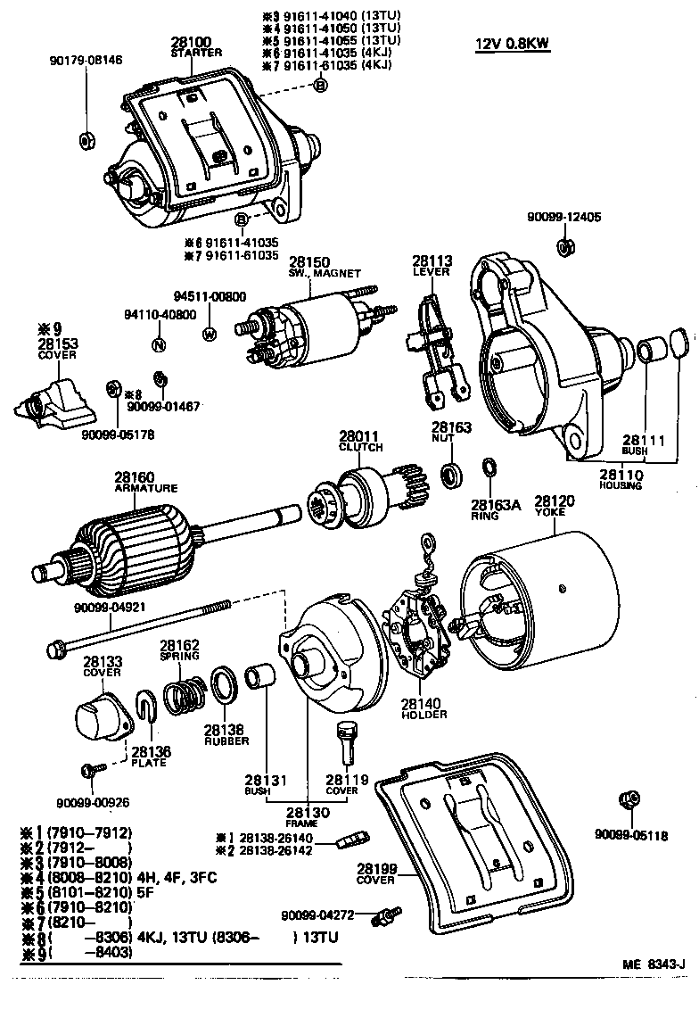 90099-00157 BUSH, COMMUTATOR END FRAME product image