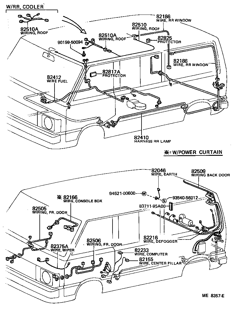 82403-95702 WIRE, FUEL GAGE product image