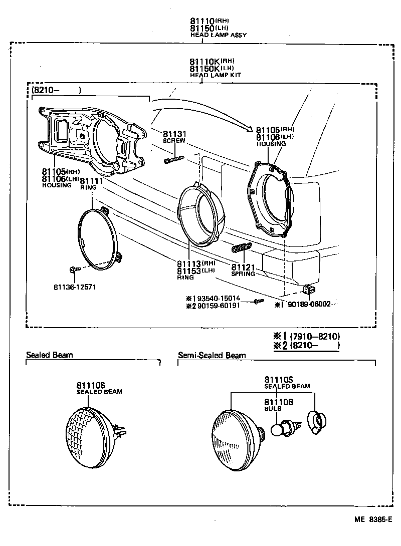 81150-80263 HEADLAMP ASSY, LH product image