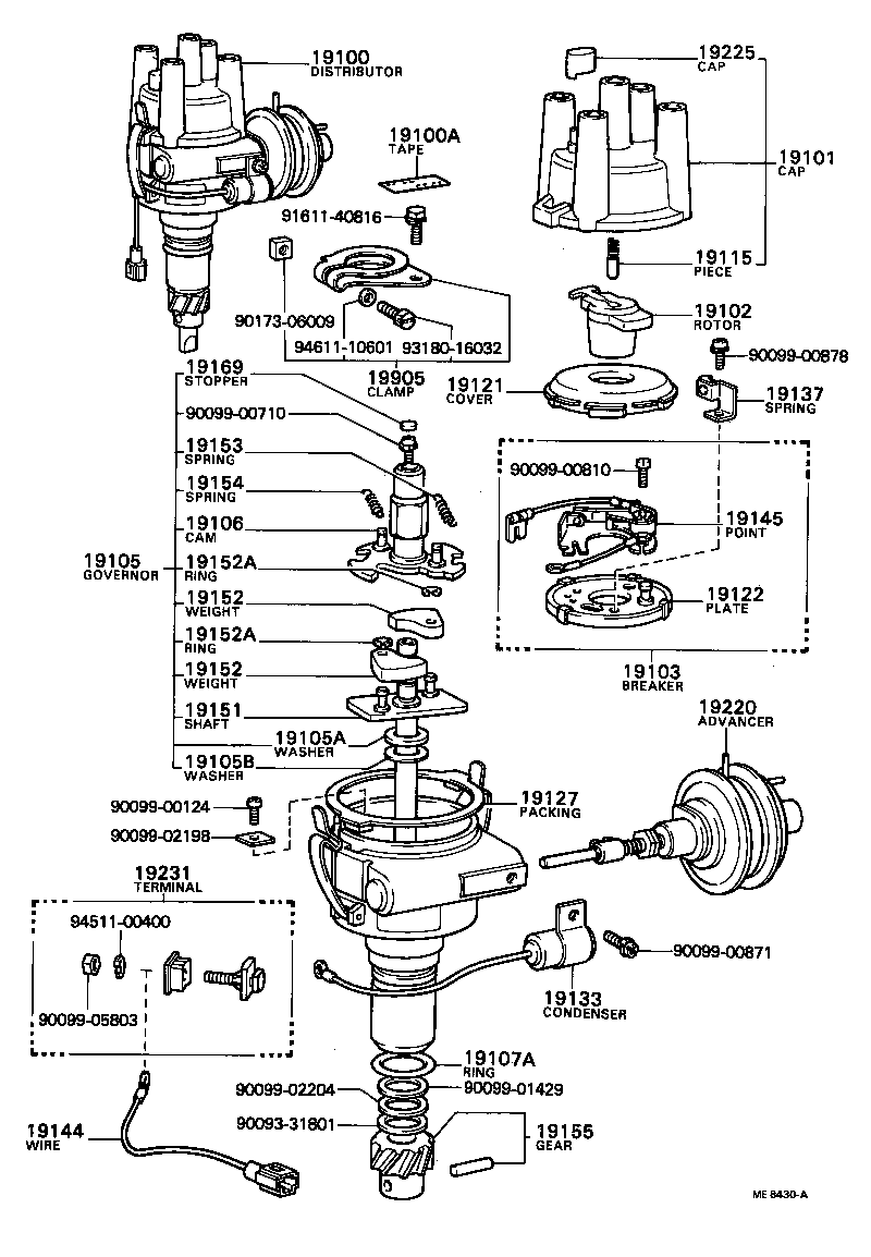 19250-13150 GENERATOR ASSY, SIGNAL product image