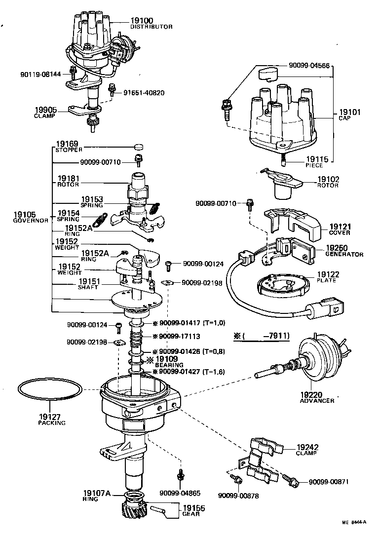 19109-45060 BEARING, THRUST product image
