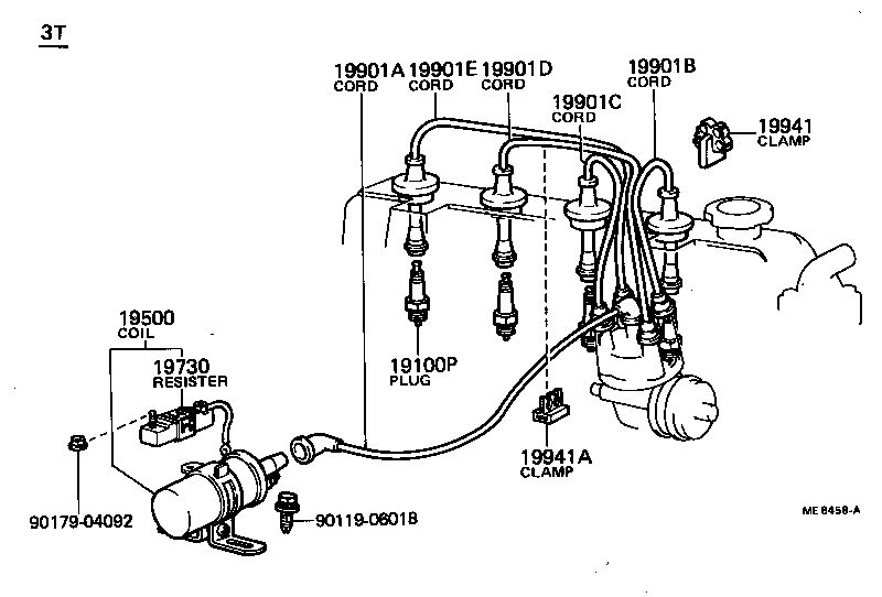 04195-41010 PLUG KIT, SPARK product image