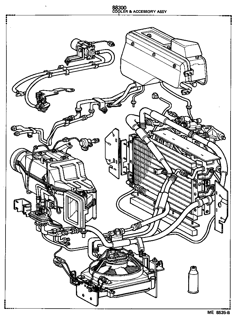 88300-95702 COOLER & ACCESSORY ASSY product image