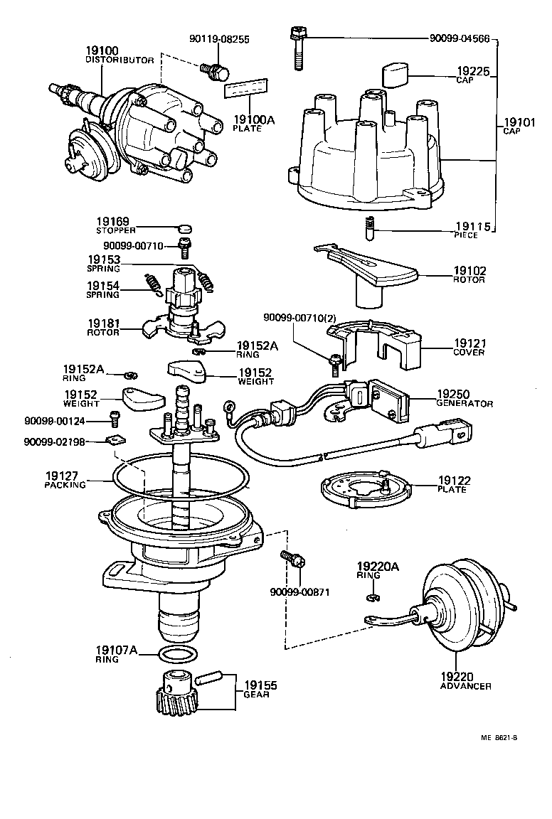 19127-52050 PACKING, DUST PROOF product image