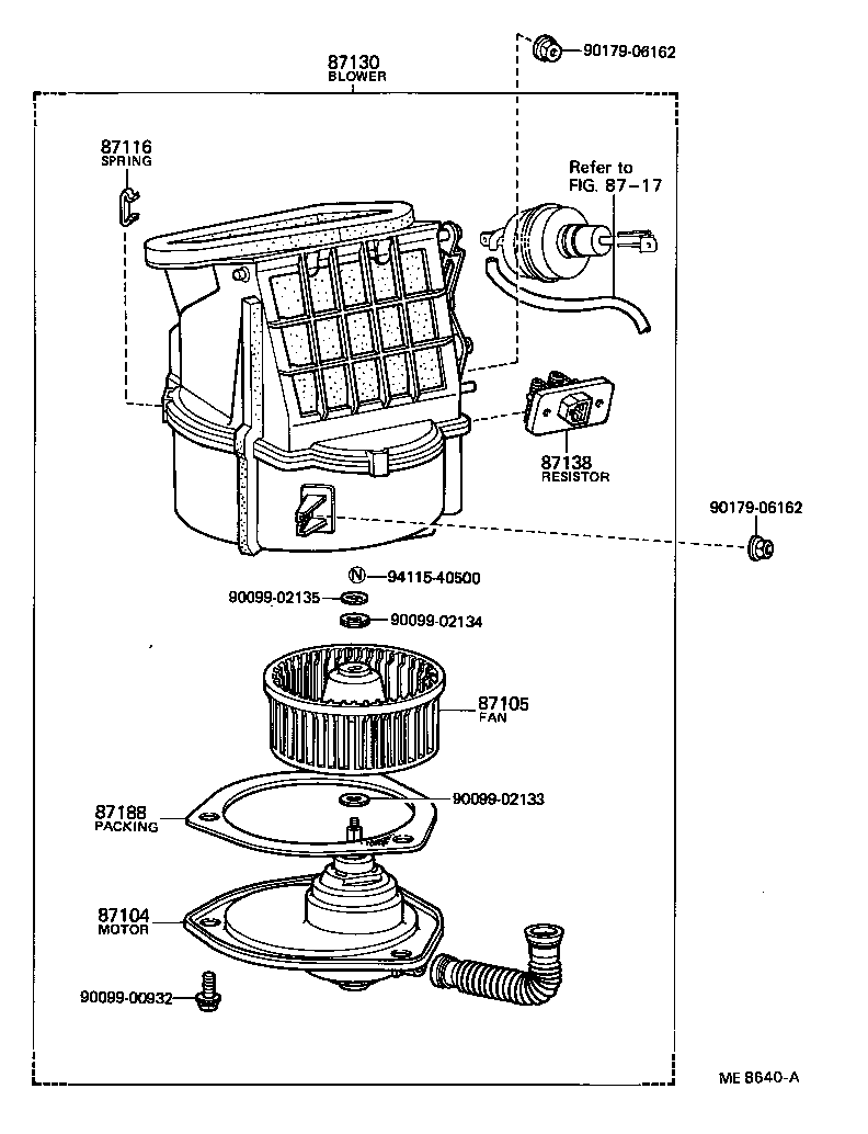 87150-22100 RADIATOR ASSY, HEATER product image