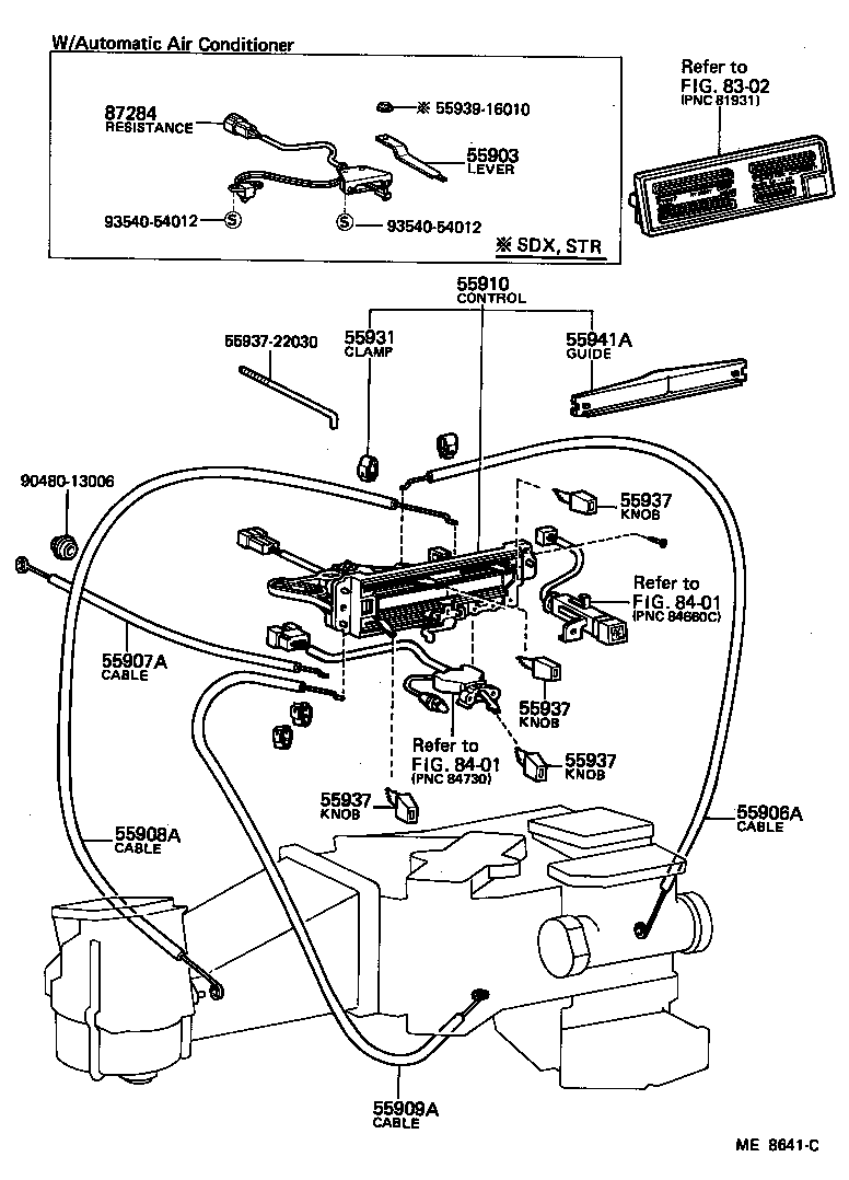 55088-22030 DUCT, AIR, NO.2 product image