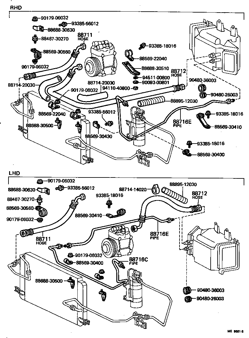 88471-30280 RECEIVER & DRYER ASSY, COOLER product image