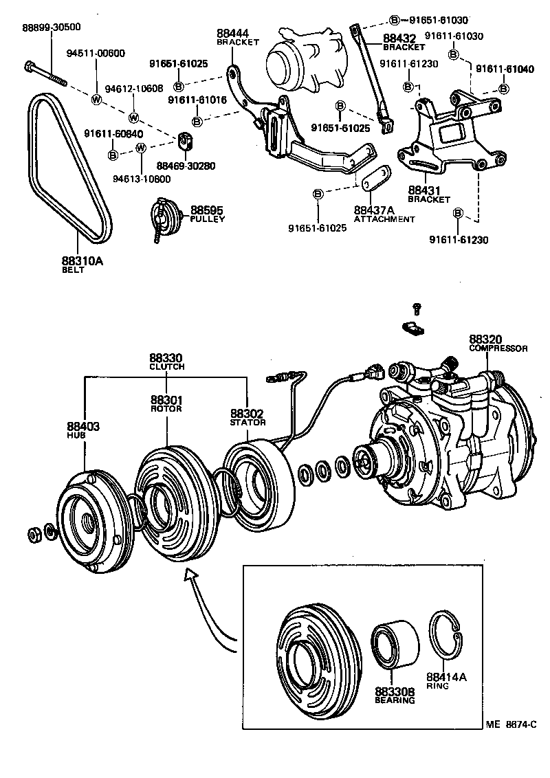 88305-30260 PLATE SUB-ASSY, VALVE product image