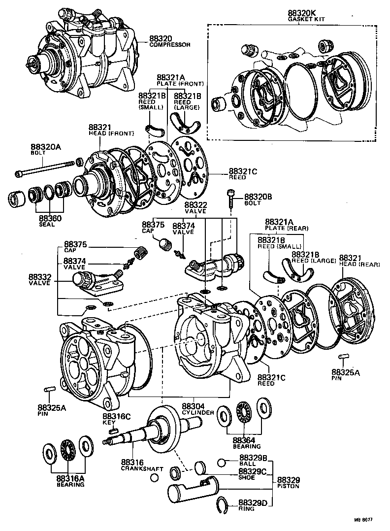 88305-30260 PLATE SUB-ASSY, VALVE product image