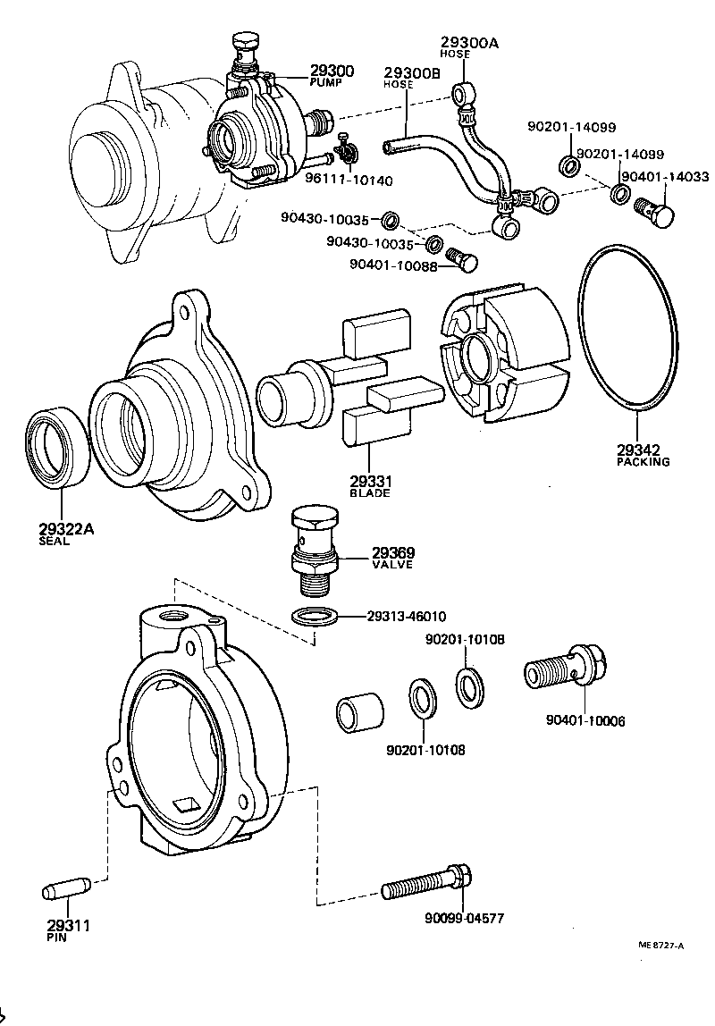 29300-56030 PUMP ASSY, VACUUM product image