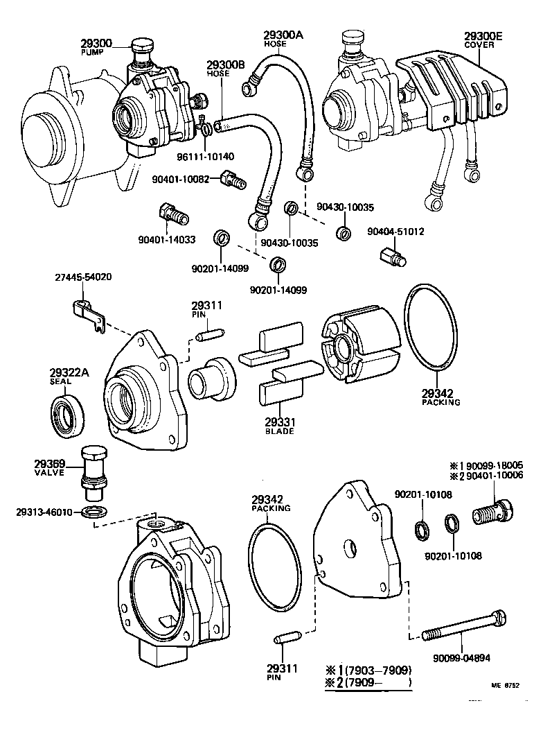 29300-48030 PUMP ASSY, VACUUM product image