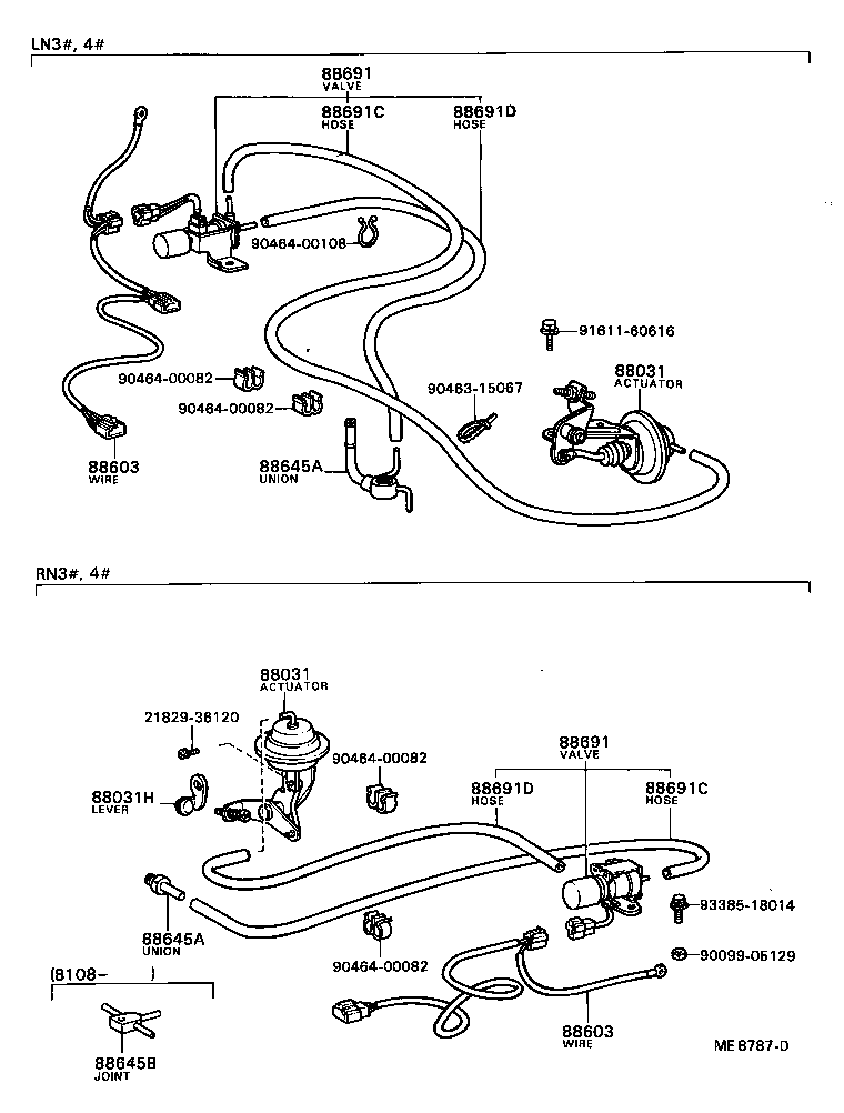 88031-35010 ACTUATOR SET, IDLE-UP product image
