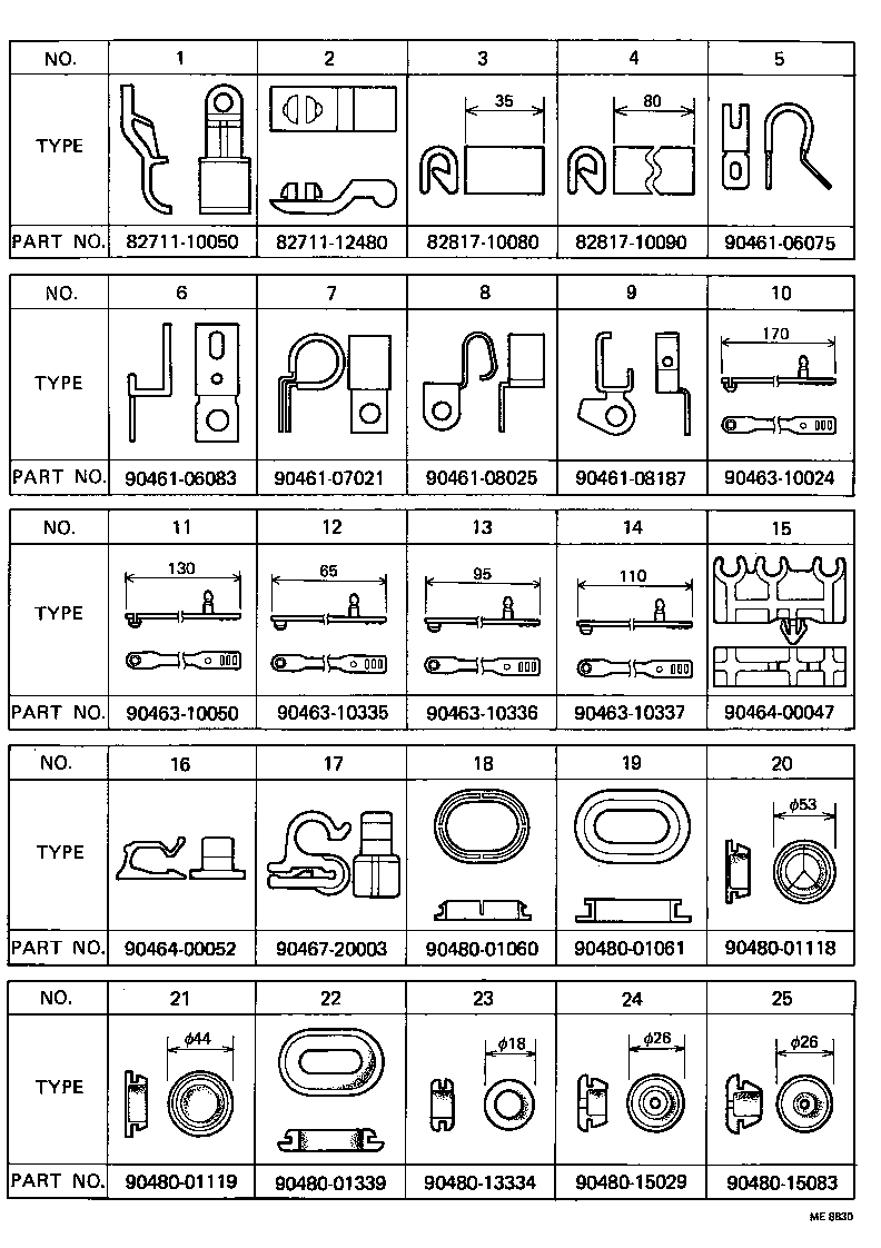 82201-10140 WIRING SUB-ASSY, INSTRUMENT PANEL product image